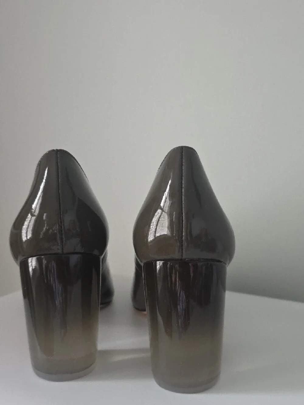 Tory Burch Banana Heel Pumps-Moss Spongy